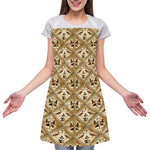 Egyptian Hieroglyphs Pattern Print Adjustable Apron