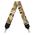 Egyptian Hieroglyphs Pattern Print Bag Strap