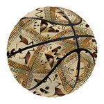 Egyptian Hieroglyphs Pattern Print Basketball
