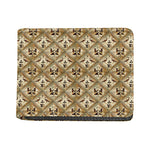 Egyptian Hieroglyphs Pattern Print Bifold Wallet
