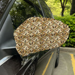 Egyptian Hieroglyphs Pattern Print Car Side Mirror Covers
