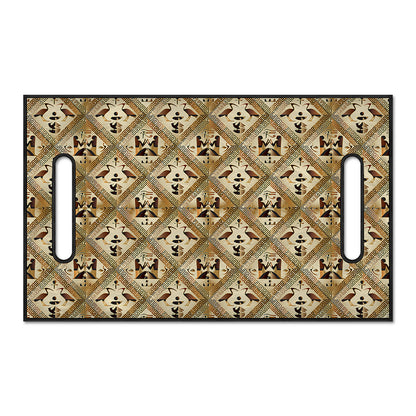 Egyptian Hieroglyphs Pattern Print Golf Cart Seat Cover