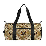 Egyptian Hieroglyphs Pattern Print Gym Bag