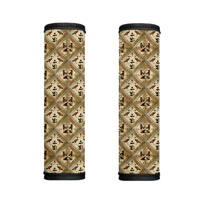 Egyptian Hieroglyphs Pattern Print Handle Covers