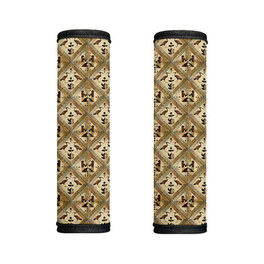 Egyptian Hieroglyphs Pattern Print Handle Covers