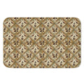 Egyptian Hieroglyphs Pattern Print Indoor Door Mat