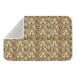 Egyptian Hieroglyphs Pattern Print Indoor Door Mat