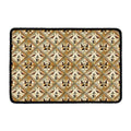 Egyptian Hieroglyphs Pattern Print Kitchen Mat