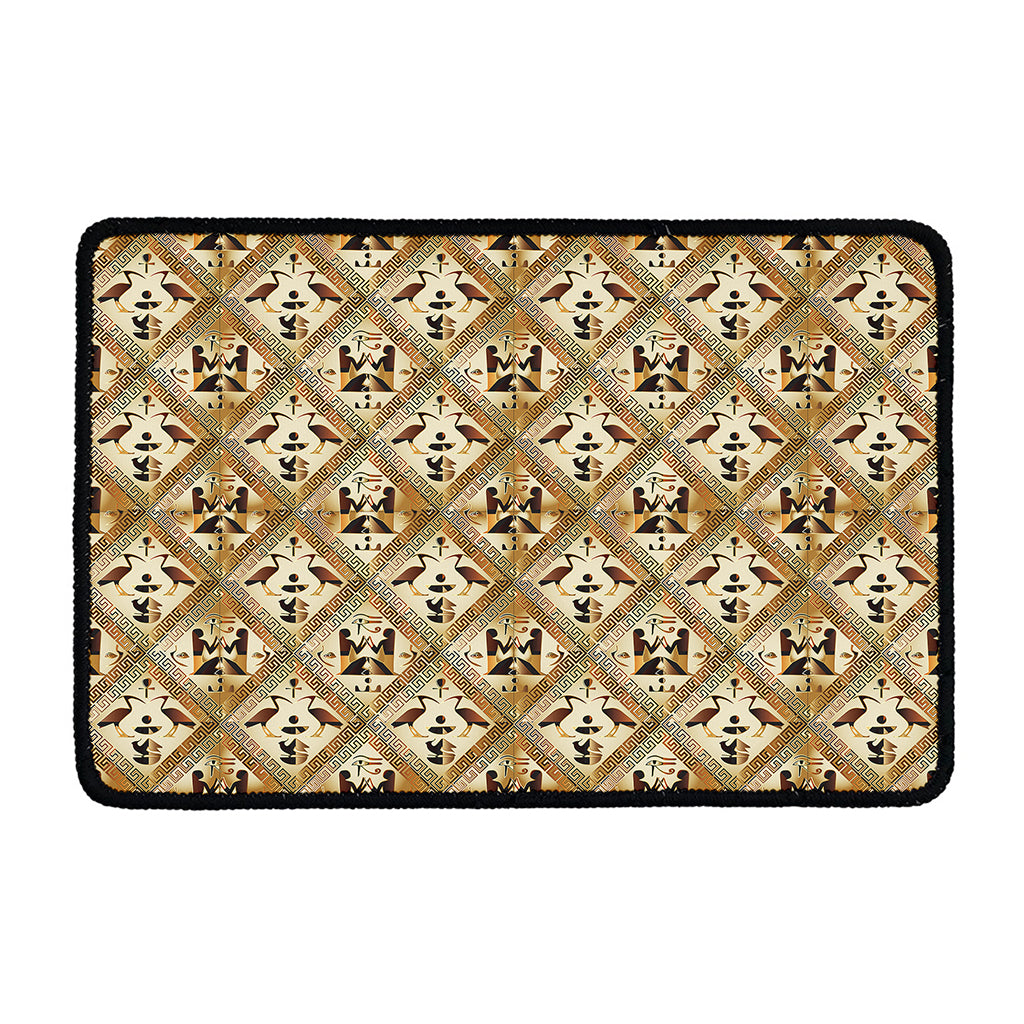 Egyptian Hieroglyphs Pattern Print Kitchen Mat