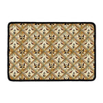 Egyptian Hieroglyphs Pattern Print Kitchen Mat