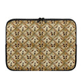 Egyptian Hieroglyphs Pattern Print Laptop Sleeve
