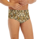 Egyptian Hieroglyphs Pattern Print Men's Briefs