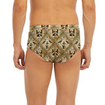 Egyptian Hieroglyphs Pattern Print Men's Briefs