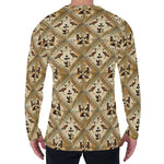 Egyptian Hieroglyphs Pattern Print Men's Long Sleeve T-Shirt
