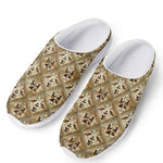 Egyptian Hieroglyphs Pattern Print Mesh Casual Shoes
