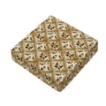 Egyptian Hieroglyphs Pattern Print Outdoor Seat Cushion Cover