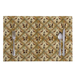 Egyptian Hieroglyphs Pattern Print Placemat