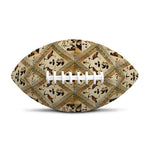 Egyptian Hieroglyphs Pattern Print Rugby Ball