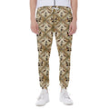 Egyptian Hieroglyphs Pattern Print Joggers