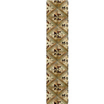 Egyptian Hieroglyphs Pattern Print Table Runner