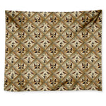 Egyptian Hieroglyphs Pattern Print Tapestry