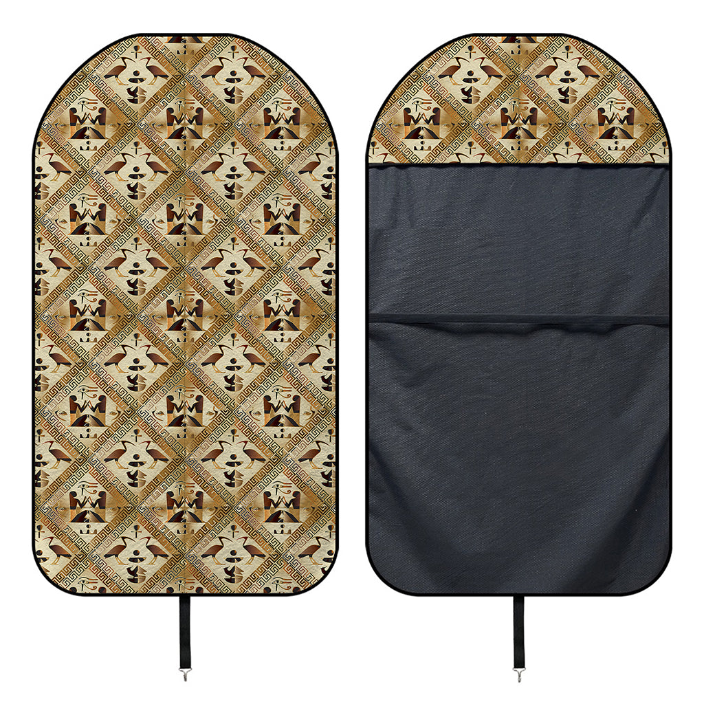 Egyptian Hieroglyphs Pattern Print Waterproof Car Seat Cover