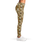 Egyptian Hieroglyphs Pattern Print Women's Leggings
