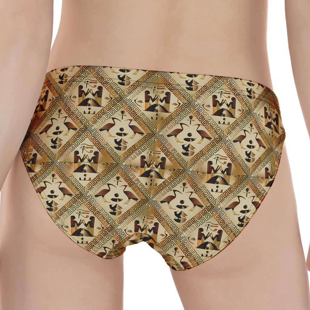 Egyptian Hieroglyphs Pattern Print Women's Panties