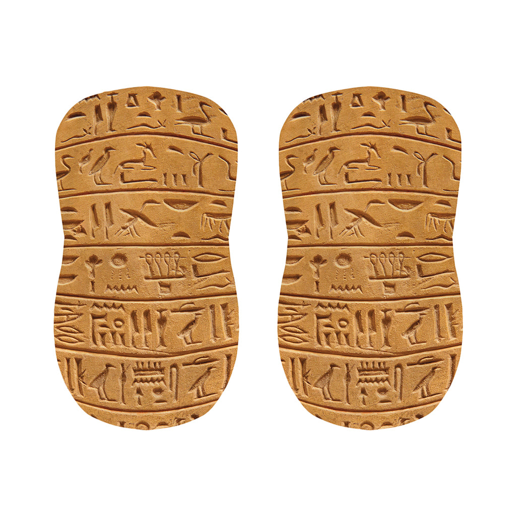 Egyptian Hieroglyphs Print Bar Stool Covers