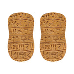 Egyptian Hieroglyphs Print Bar Stool Covers