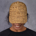 Egyptian Hieroglyphs Print Baseball Cap