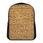 Egyptian Hieroglyphs Print Casual Backpack