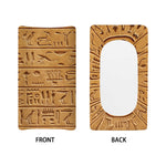 Egyptian Hieroglyphs Print Changing Pad Cover