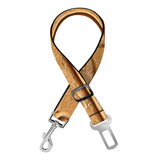 Egyptian Hieroglyphs Print Dog Seat Belt