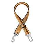 Egyptian Hieroglyphs Print Dog Seat Belt