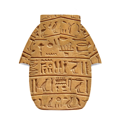 Egyptian Hieroglyphs Print Dog Zip Up Hoodie