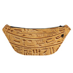 Egyptian Hieroglyphs Print Fanny Pack