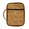 Egyptian Hieroglyphs Print Front Pocket Bible Bag