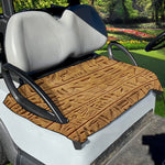 Egyptian Hieroglyphs Print Golf Cart Seat Cover