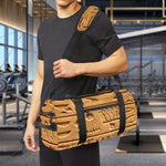 Egyptian Hieroglyphs Print Gym Bag