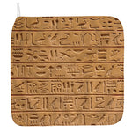Egyptian Hieroglyphs Print Hand Towel