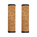 Egyptian Hieroglyphs Print Handle Covers