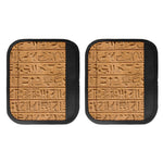 Egyptian Hieroglyphs Print Handle Covers