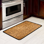 Egyptian Hieroglyphs Print Kitchen Mat