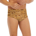Egyptian Hieroglyphs Print Men's Briefs