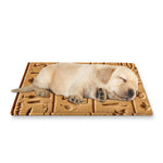 Egyptian Hieroglyphs Print Pet Cooling Mat Cover