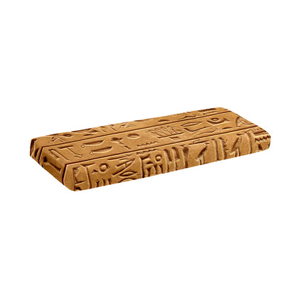 Egyptian Hieroglyphs Print Piano Keyboard Cover