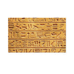 Egyptian Hieroglyphs Print Polyester Flag