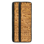 Egyptian Hieroglyphs Print Refrigerator Handle Covers