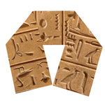 Egyptian Hieroglyphs Print Scarf